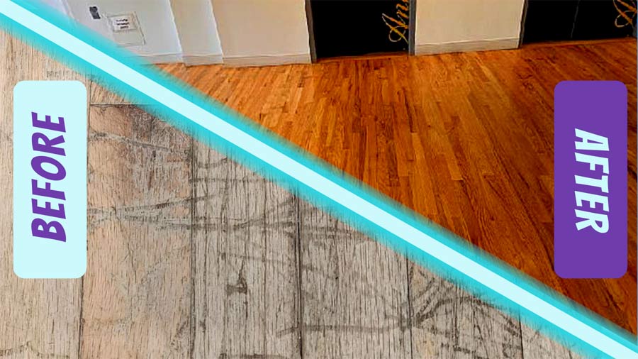 How CBM Revitalized a 10YearOld Wood Floor CBM Commercial Building