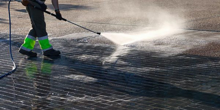 Commercial Power Pressure Washing Building Cleaning Meatpacking District, Manhattan, New York City, NY