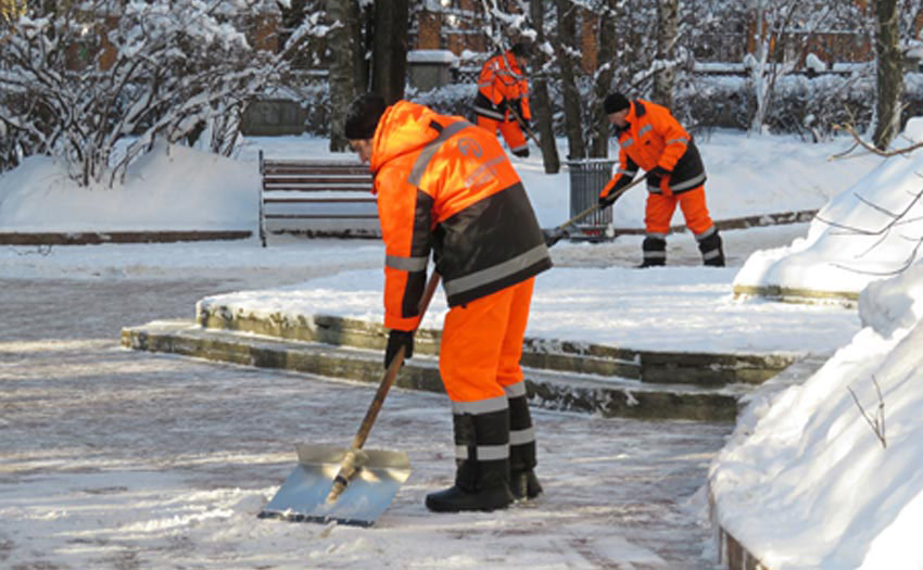 Commercial Snow Plowing Removal Ice Management Rugby, Brooklyn, New York City, NY